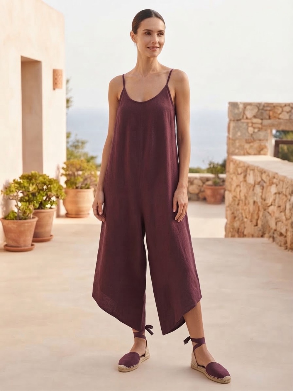 Hunter & Brown Sleeveless Jumpsuit